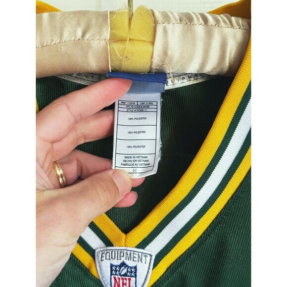 Reebok NFL Green Bay Packers Aaron Rodgers #12 On Field Jersey Size 50 Football - Picture 5 of 5
